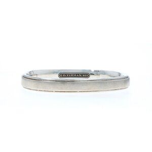 David Yurman Streamline 9mm Men's Bangle Bracelet 7" - Sterling Silver 925